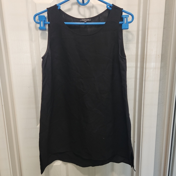 Lafayette 148 Silk Double Georgette Sleeveless Blouse size s
